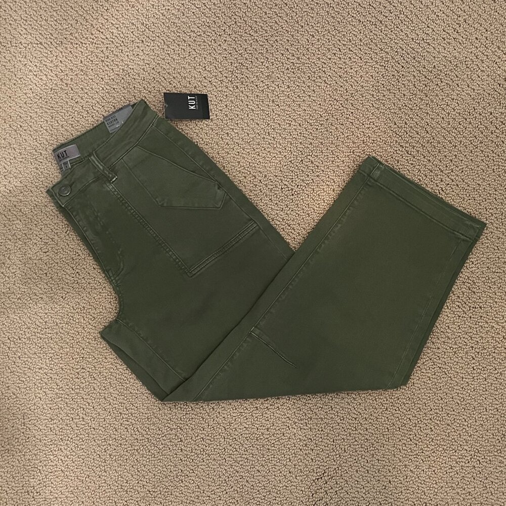 KUT "Ashton" High Rise Utility Barrel Pant